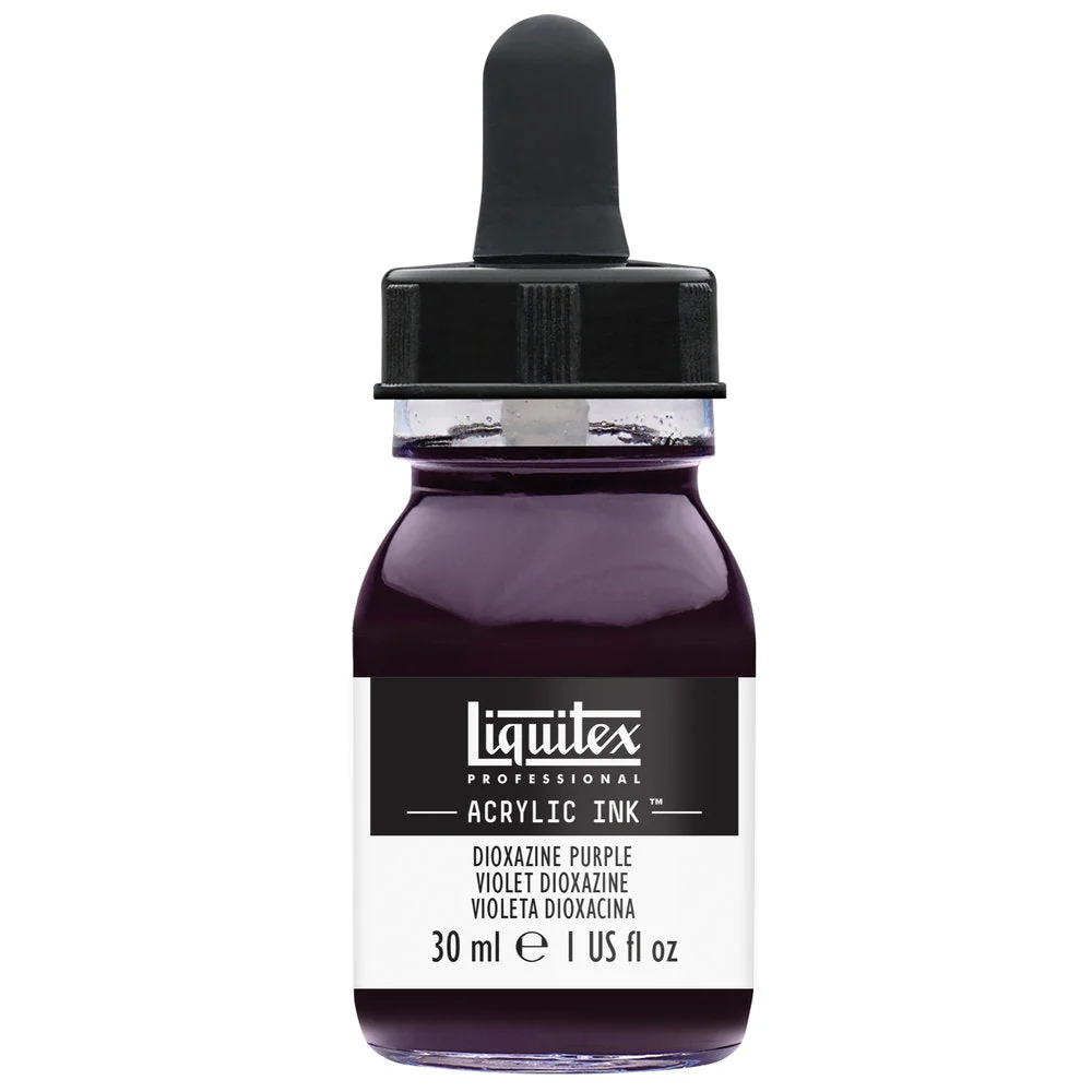 Professional Acrylic Ink - Dioxazine Purple - Image 2