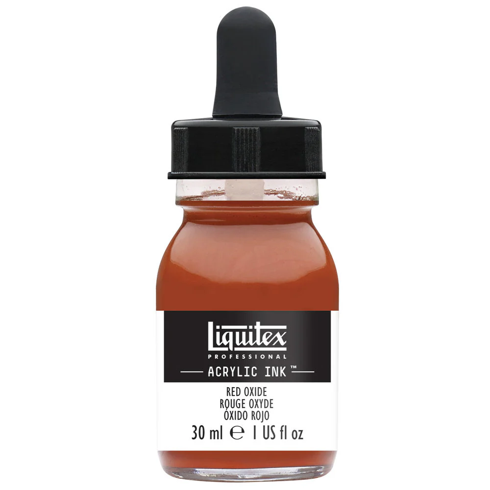 Professional Acrylic Ink - Red Oxide - Image 2