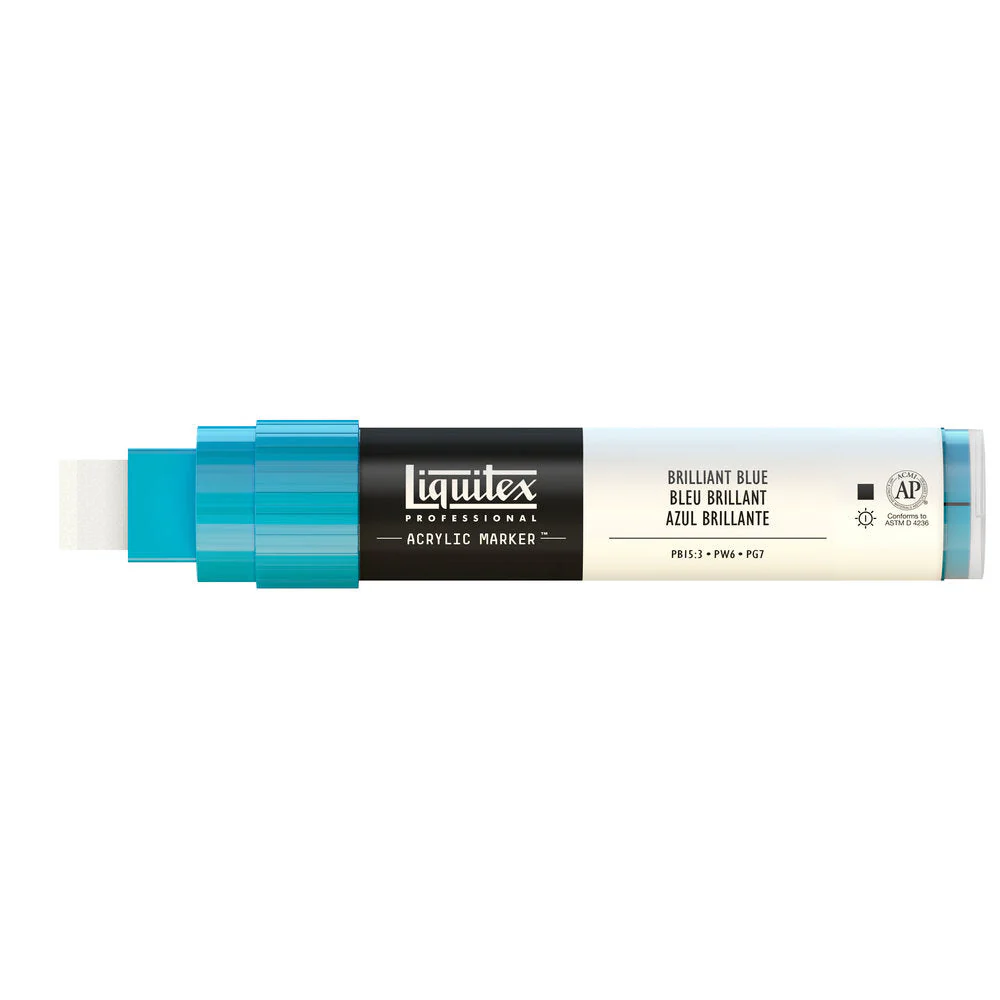 Professional Acrylic Marker - Brilliant Blue - Image 3