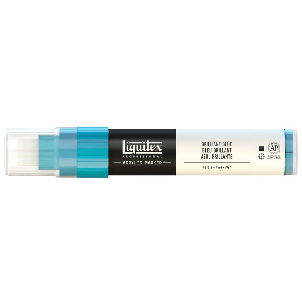 Professional Acrylic Marker - Brilliant Blue - Image 5