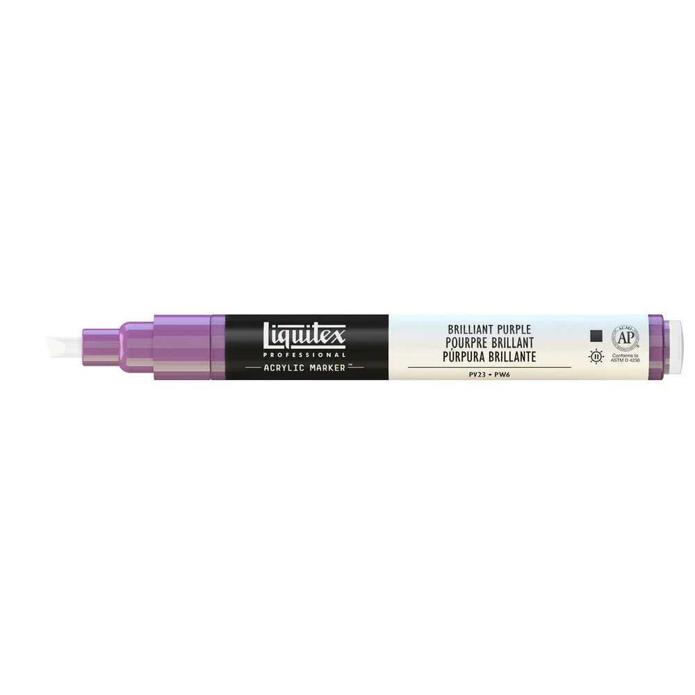 Professional Acrylic Marker - Brilliant Purple - Image 2
