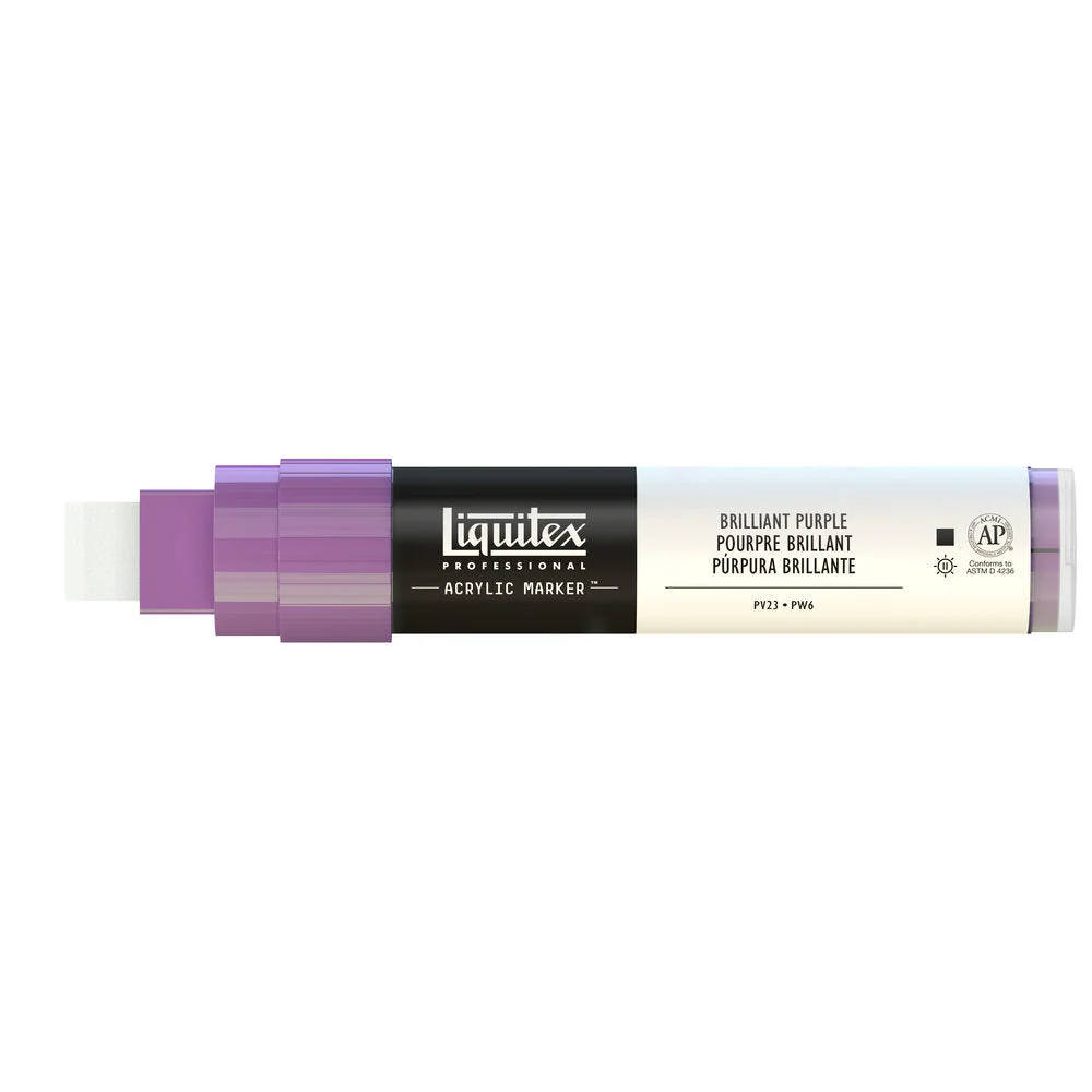 Professional Acrylic Marker - Brilliant Purple - Image 3