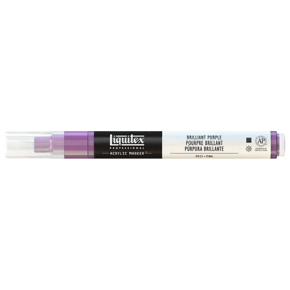 Professional Acrylic Marker - Brilliant Purple - Image 4