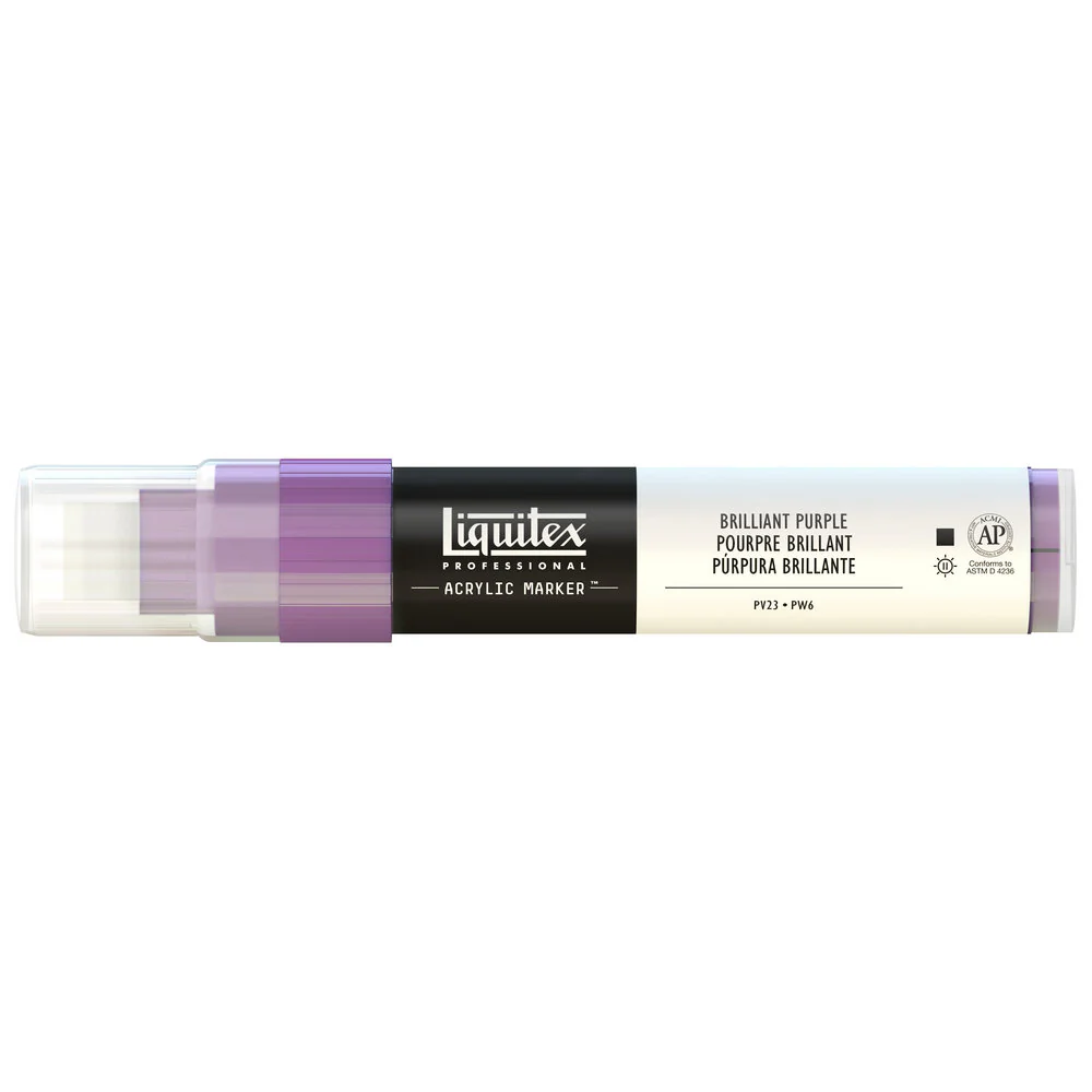 Professional Acrylic Marker - Brilliant Purple - Image 5