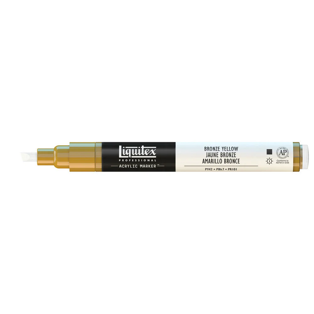 Professional Acrylic Marker - Bronze Yellow - Image 2