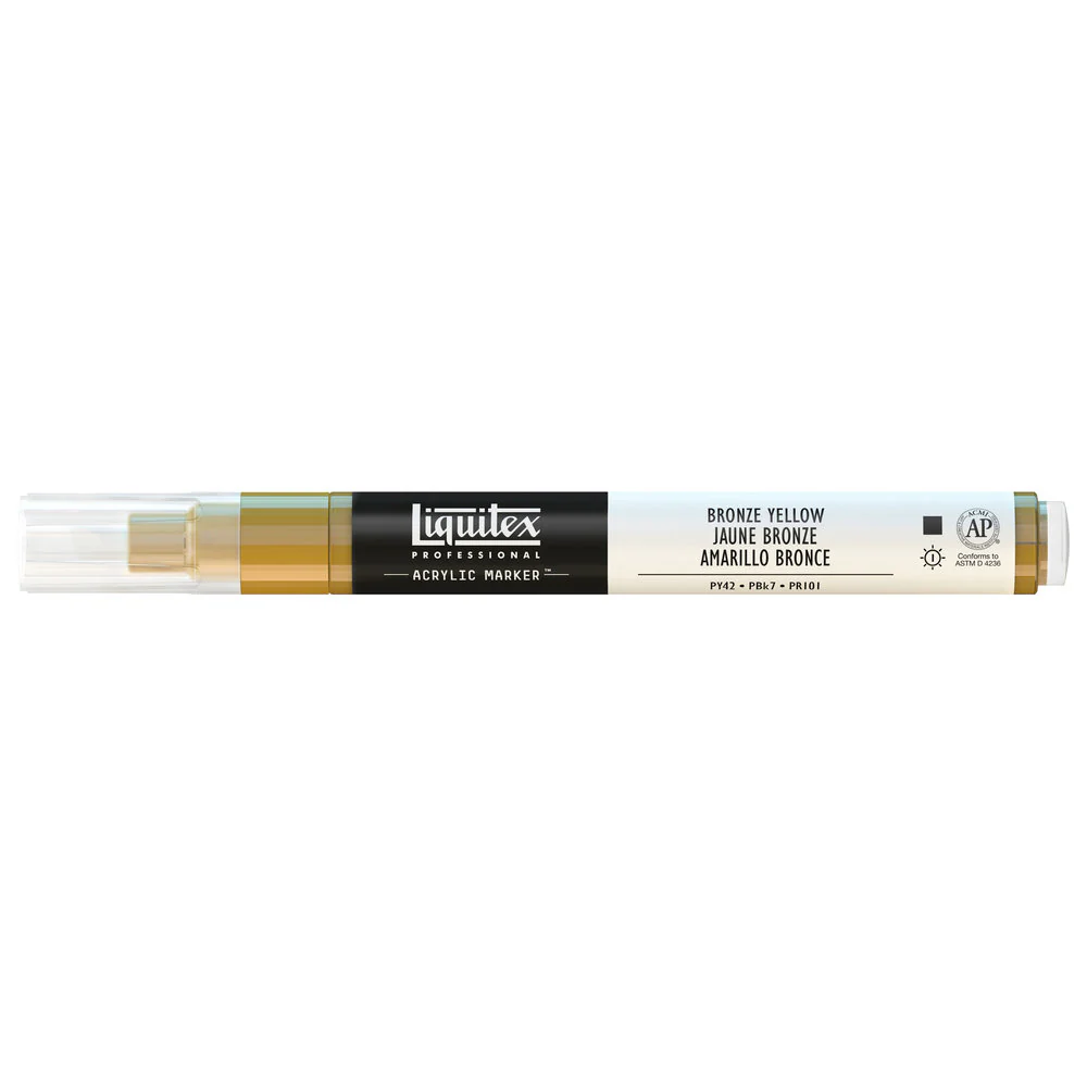 Professional Acrylic Marker - Bronze Yellow - Image 4