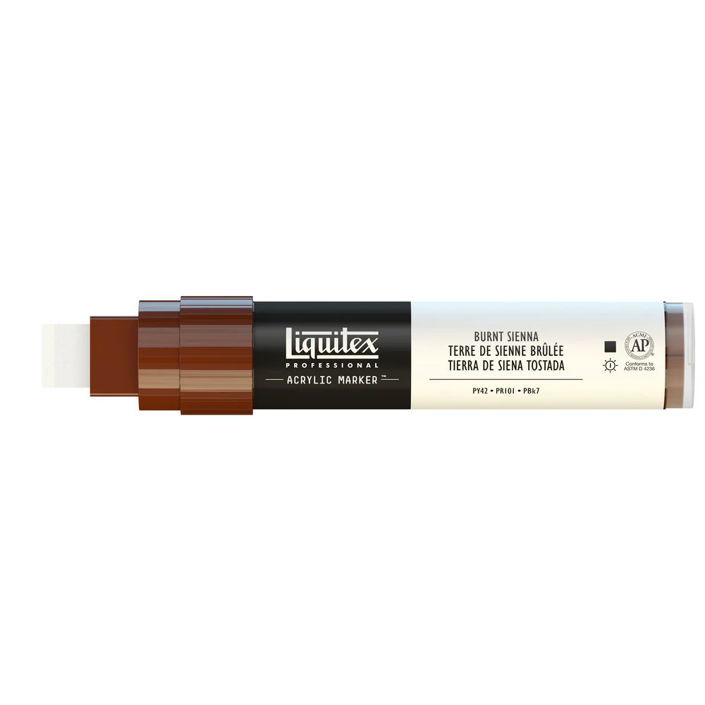 Professional Acrylic Marker - Burnt Sienna - Image 3