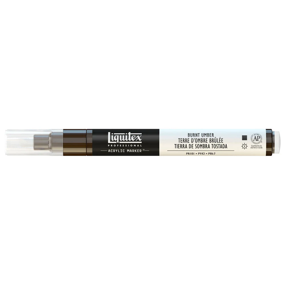Professional Acrylic Marker - Burnt Umber - Image 2