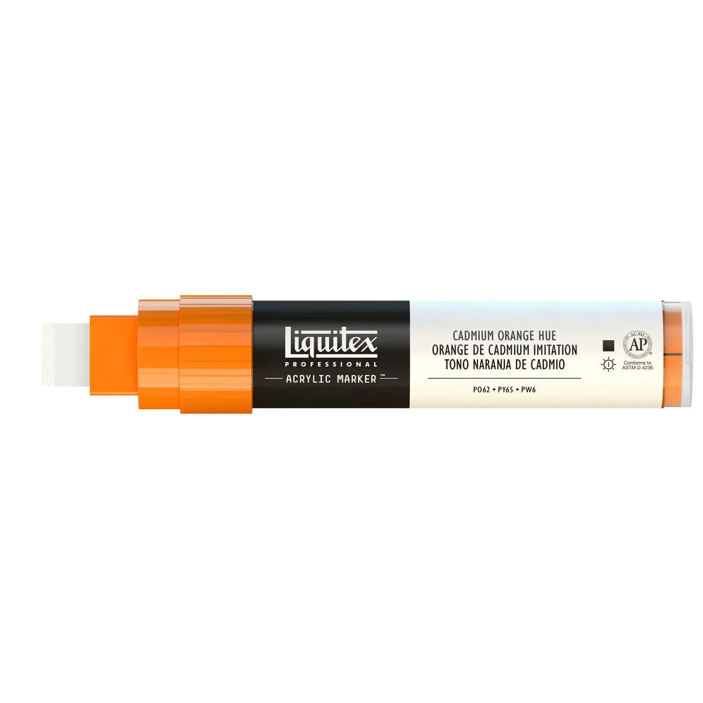 Professional Acrylic Marker - Cadmium Orange Hue - Image 3