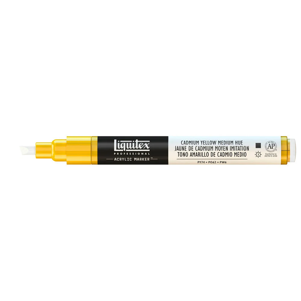 Professional Acrylic Marker - Cadmium Yellow Medium Hue - Image 2