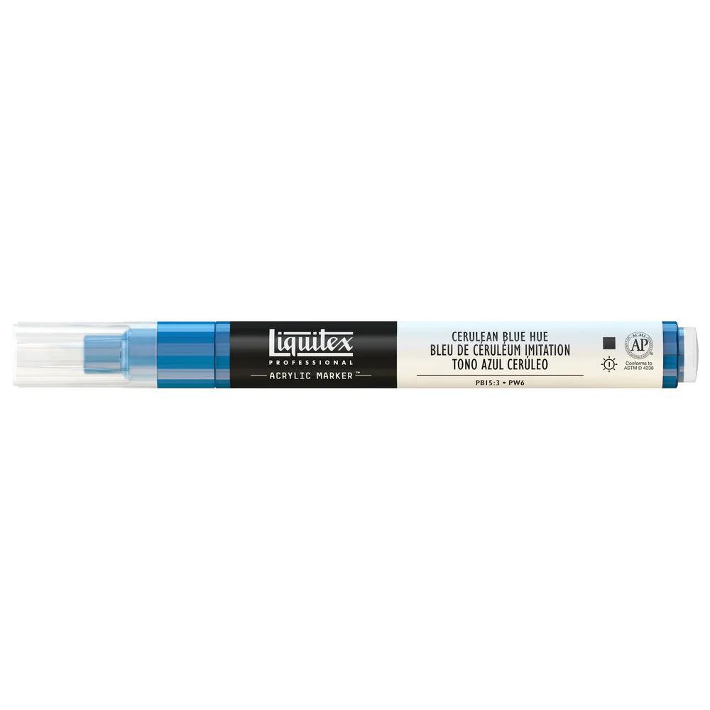 Professional Acrylic Marker - Cerulean Blue Hue - Image 4