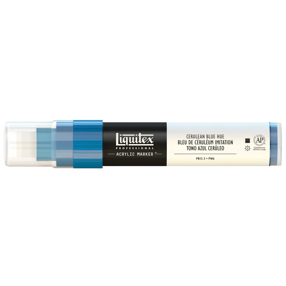 Professional Acrylic Marker - Cerulean Blue Hue - Image 5