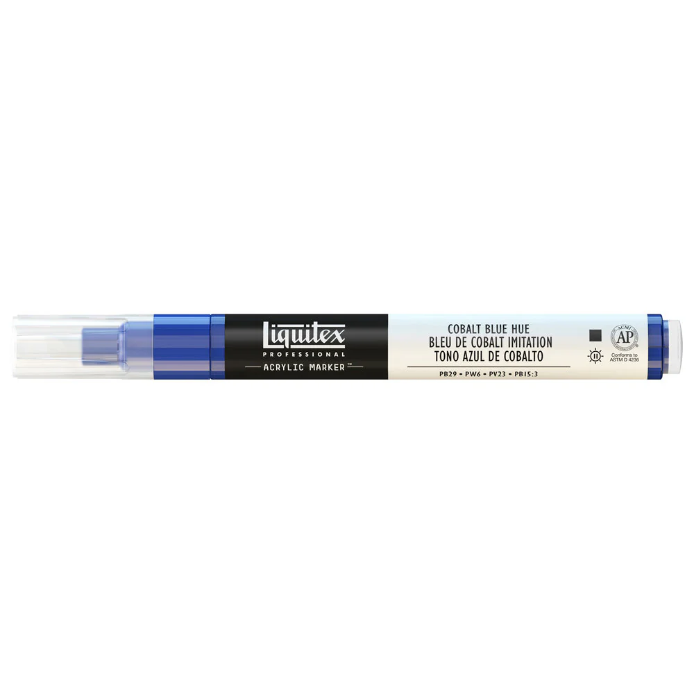 Professional Acrylic Marker - Cobalt Blue Hue - Image 4