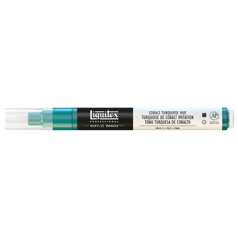 Professional Acrylic Marker - Cobalt Turquoise Hue - Image 4