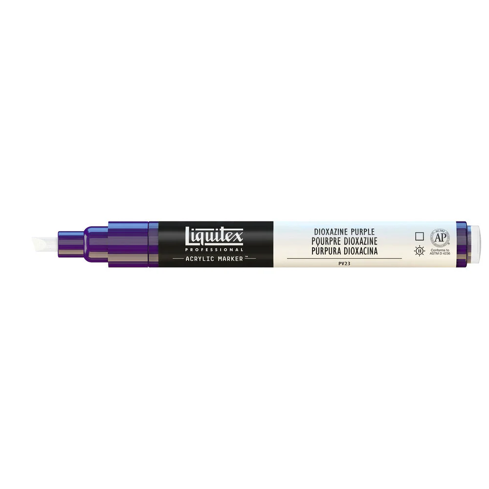 Professional Acrylic Marker - Dioxazine Purple - Image 2