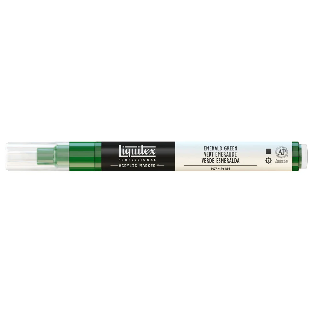 Professional Acrylic Marker - Emerald Green - Image 4