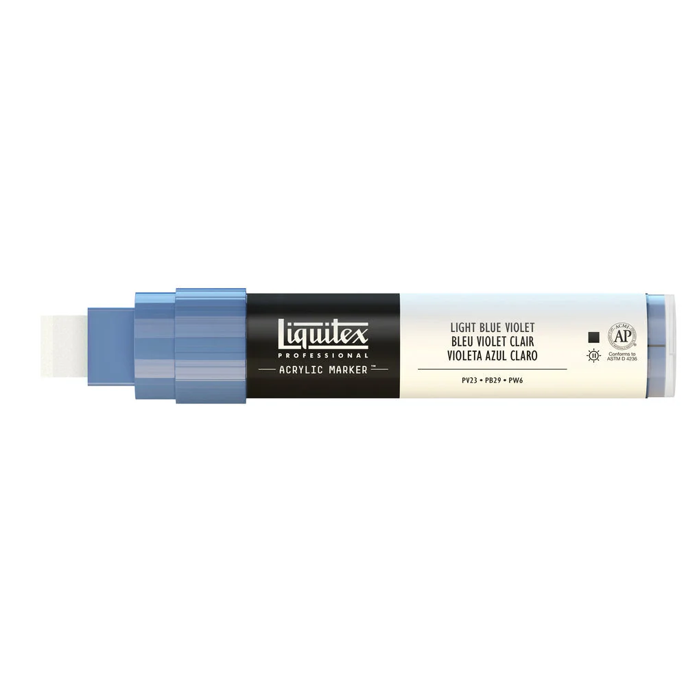 Professional Acrylic Marker - Light Blue Violet - Image 2