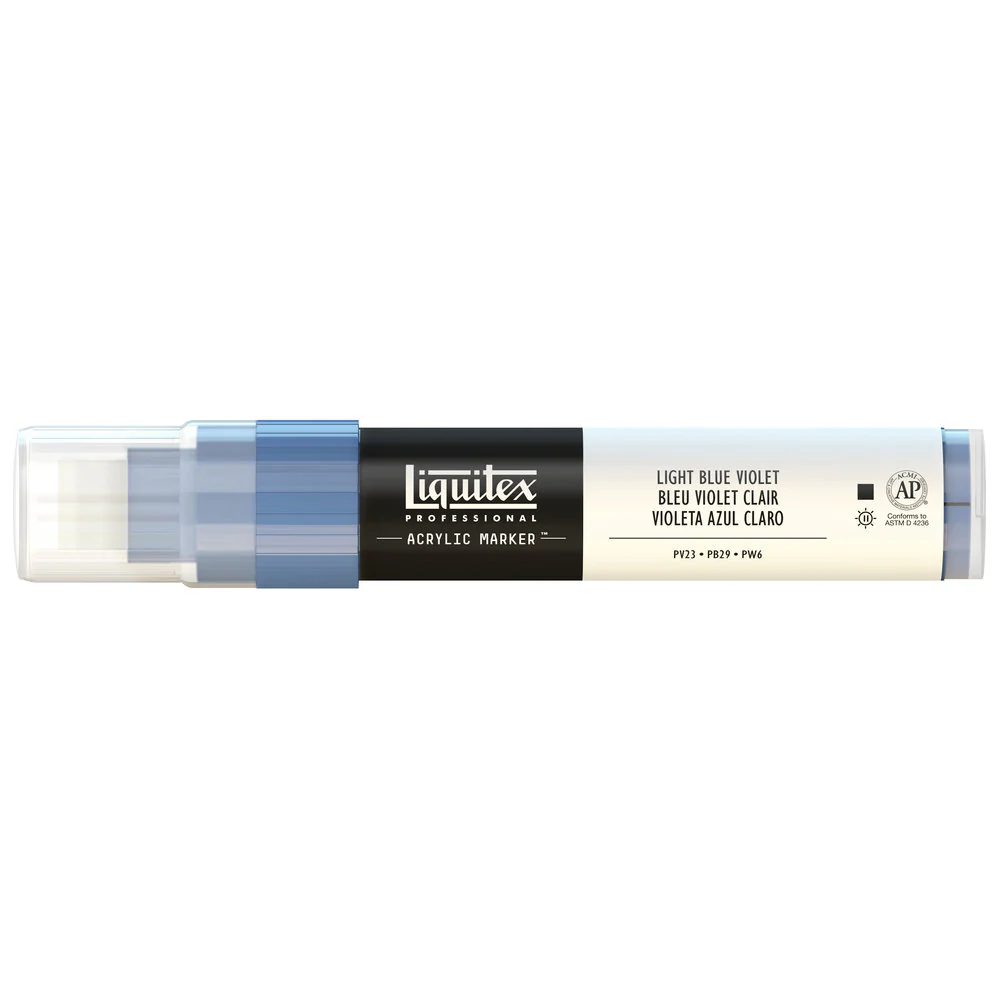Professional Acrylic Marker - Light Blue Violet - Image 5