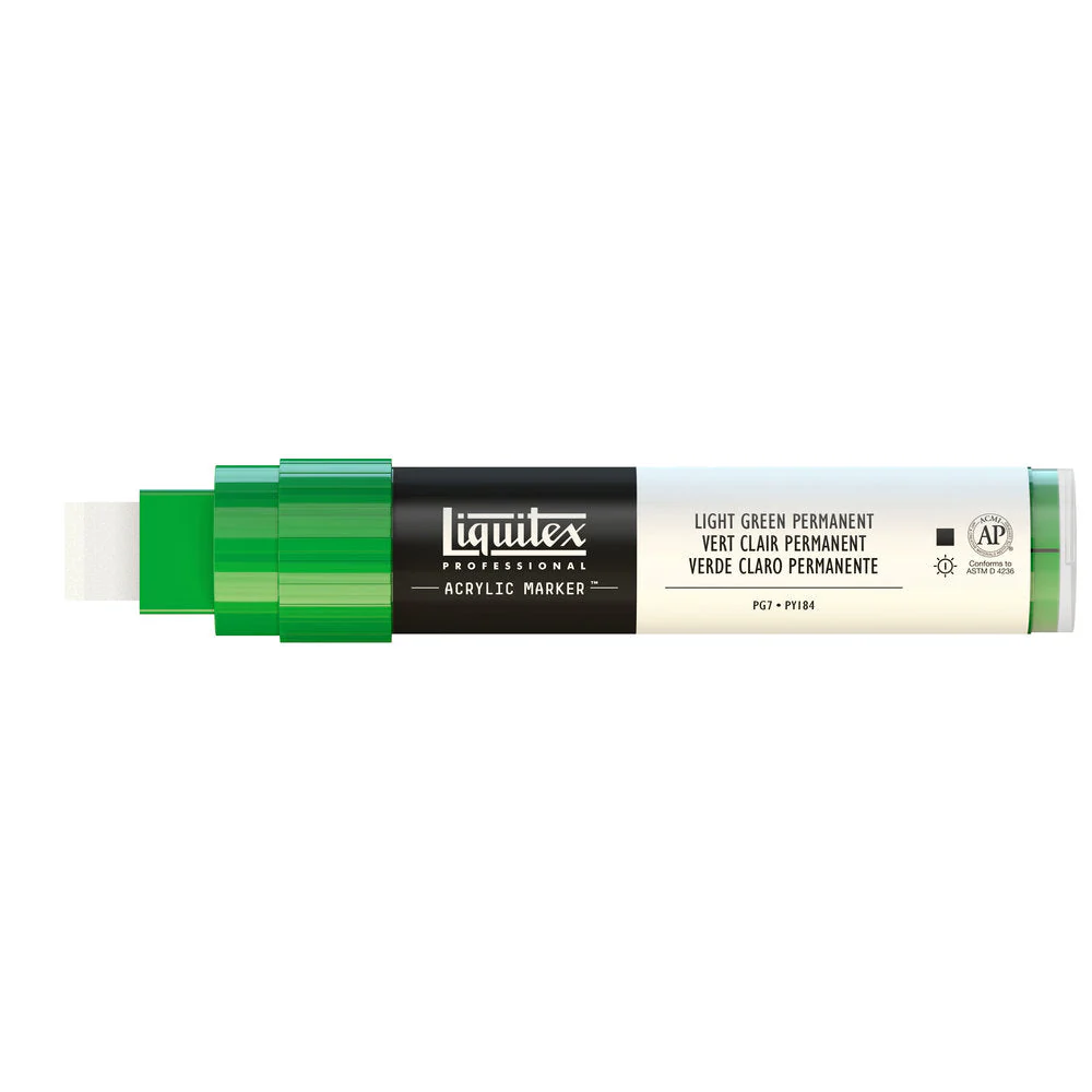 Professional Acrylic Marker - Light Green Permanent - Image 3