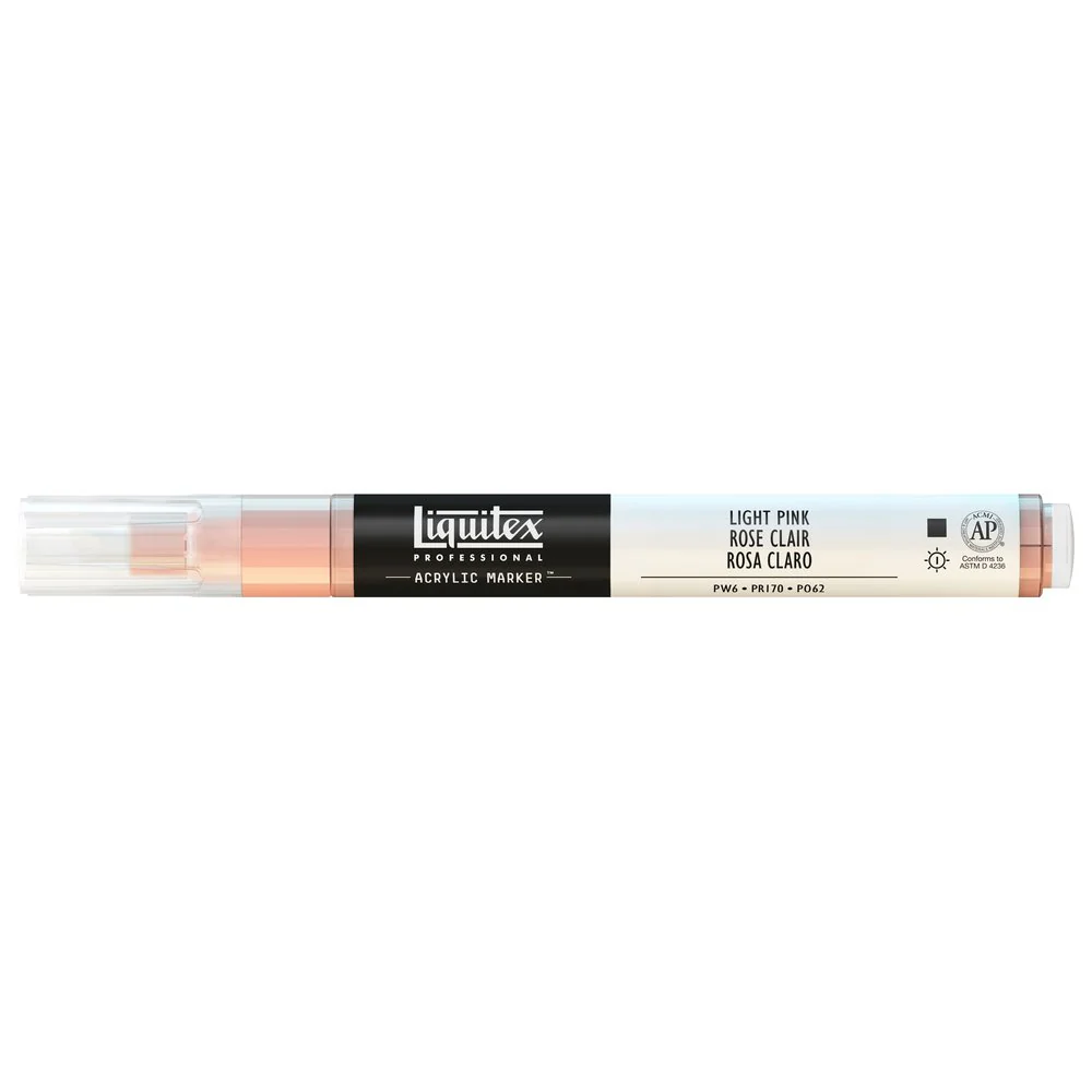 Professional Acrylic Marker - Light Pink - Image 4