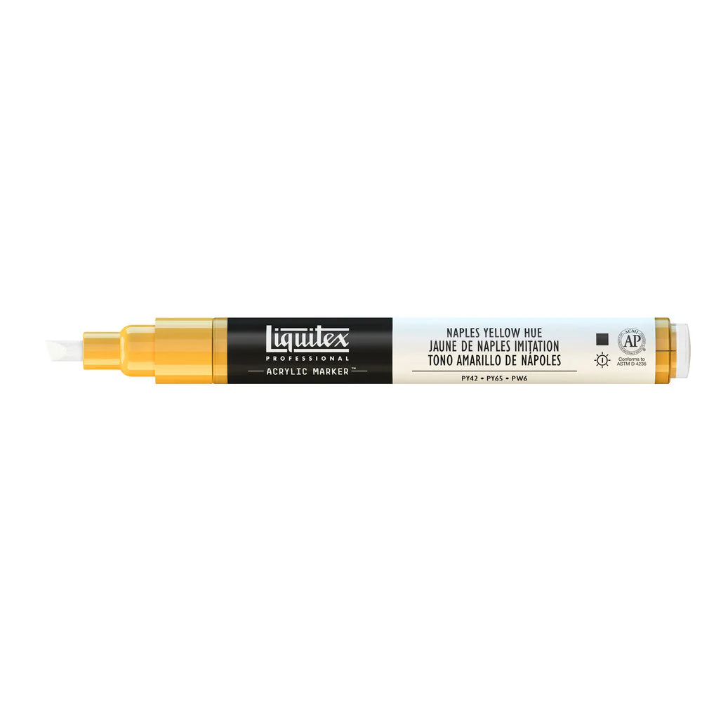 Professional Acrylic Marker - Naples Yellow Hue - Image 3