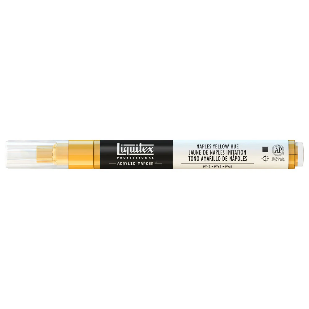 Professional Acrylic Marker - Naples Yellow Hue - Image 4