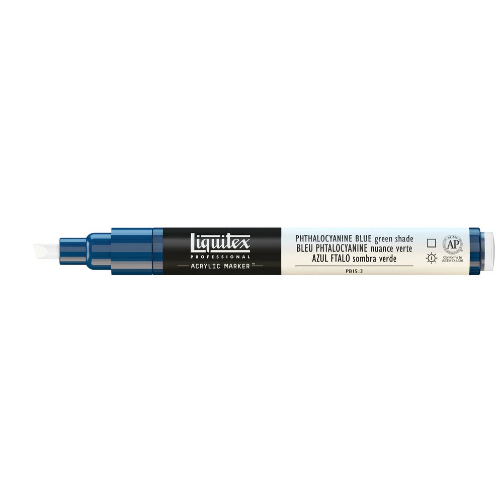 Professional Acrylic Marker - Phthalocyanine Blue Green Shade - Image 2