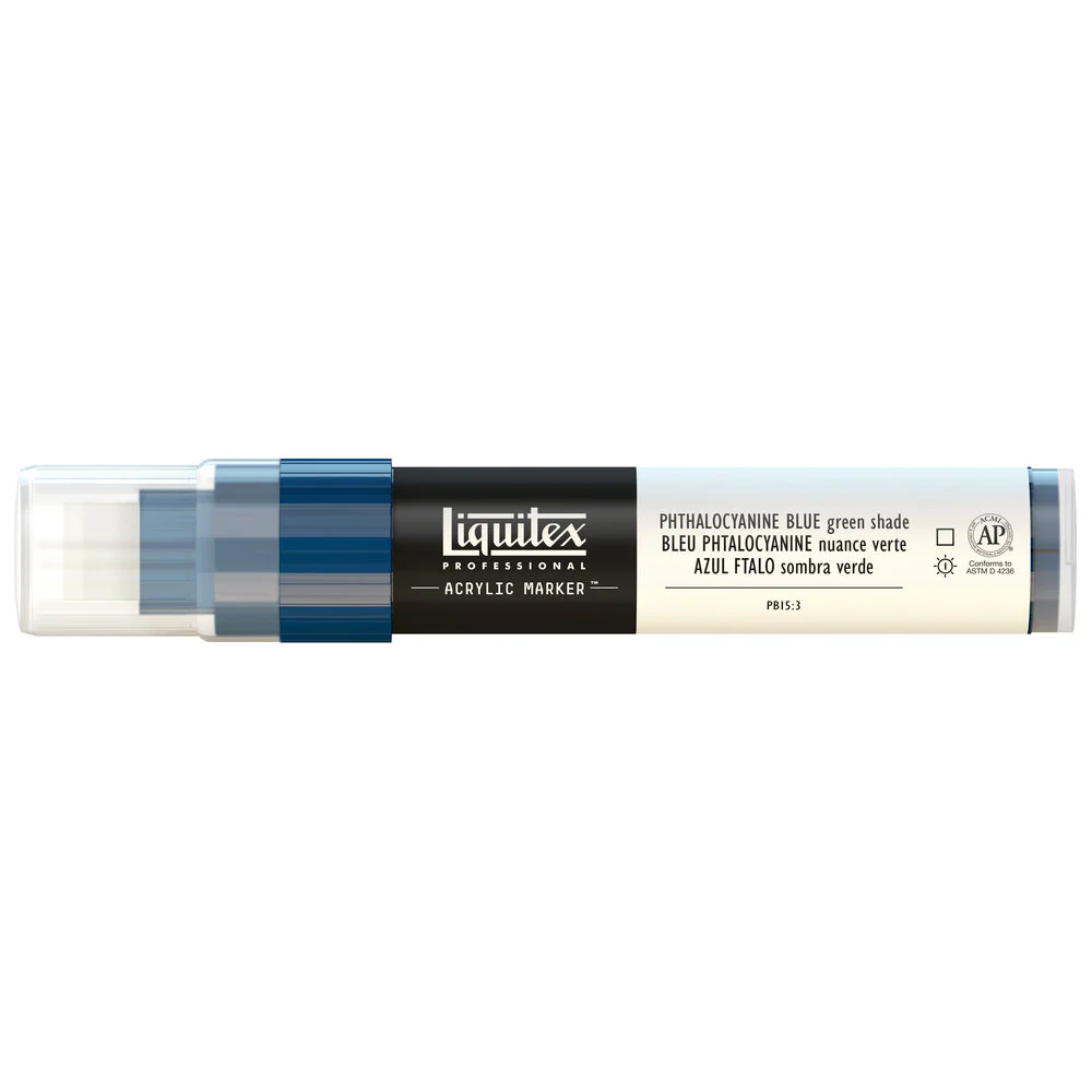 Professional Acrylic Marker - Phthalocyanine Blue Green Shade - Image 5