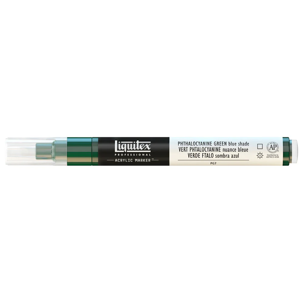 Professional Acrylic Marker - Phthalocyanine Green Blue Shade - Image 4