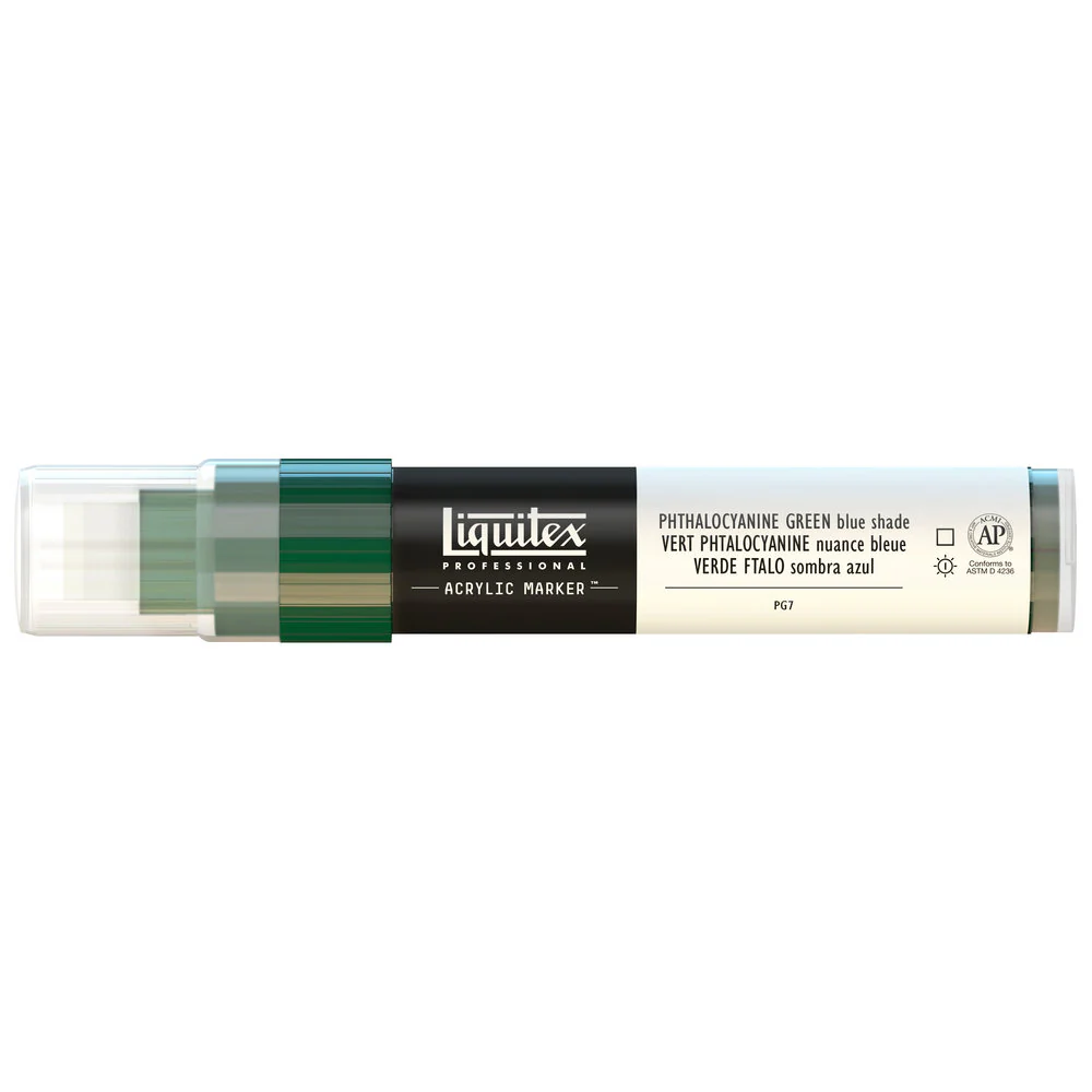 Professional Acrylic Marker - Phthalocyanine Green Blue Shade - Image 5