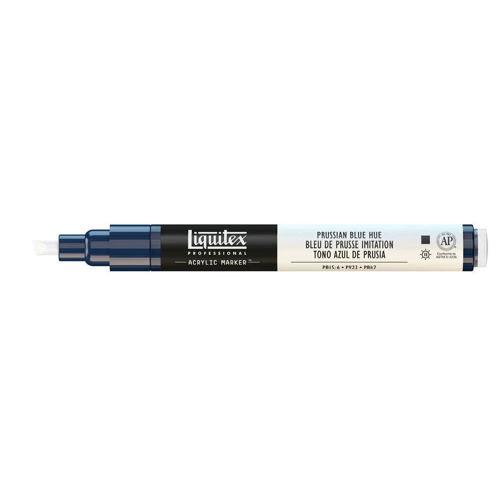 Professional Acrylic Marker - Prussian Blue Hue - Image 2
