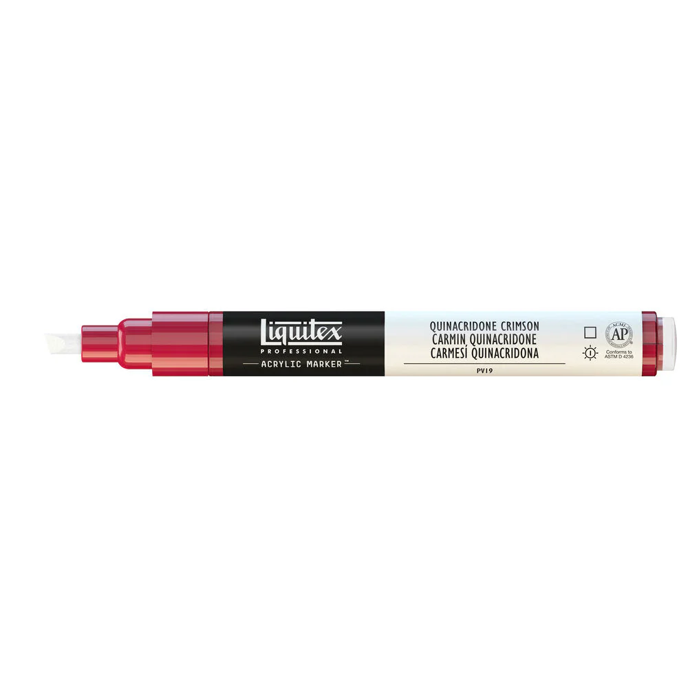 Professional Acrylic Marker - Quinacridone Crimson - Image 4
