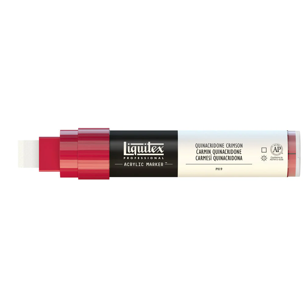 Professional Acrylic Marker - Quinacridone Crimson - Image 5