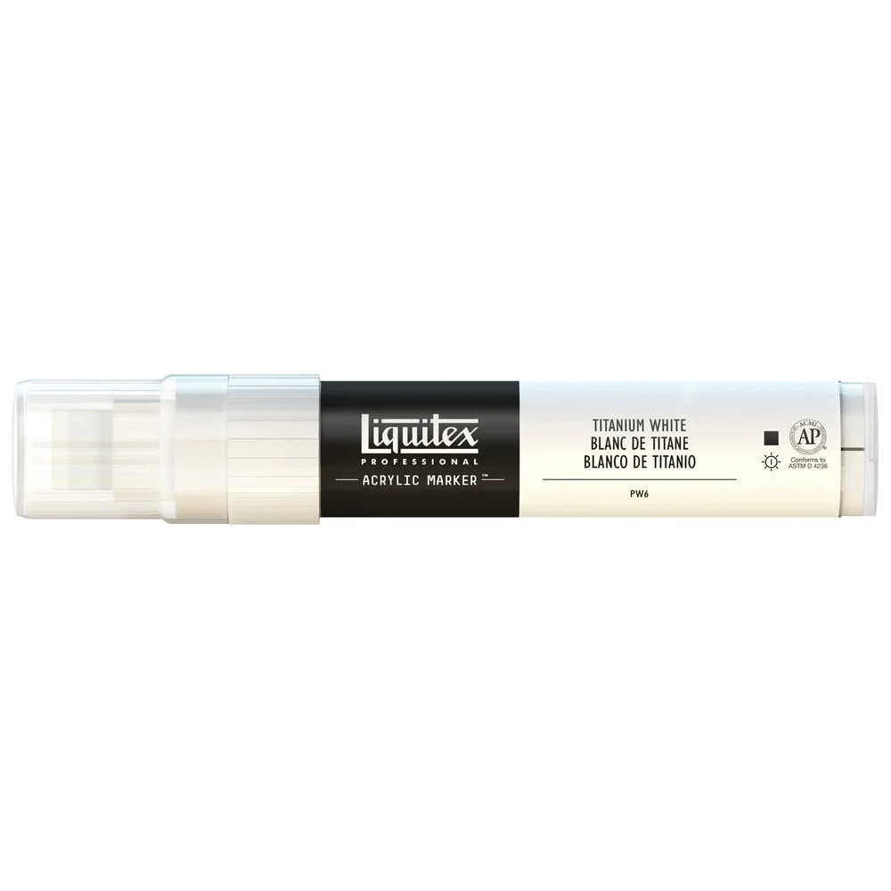 Professional Acrylic Marker - Titanium White - Image 3