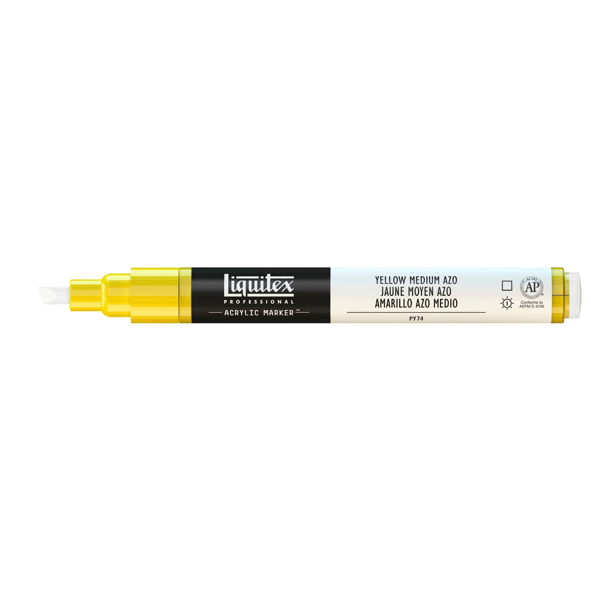 Professional Acrylic Marker - Yellow Medium Azo - Image 2