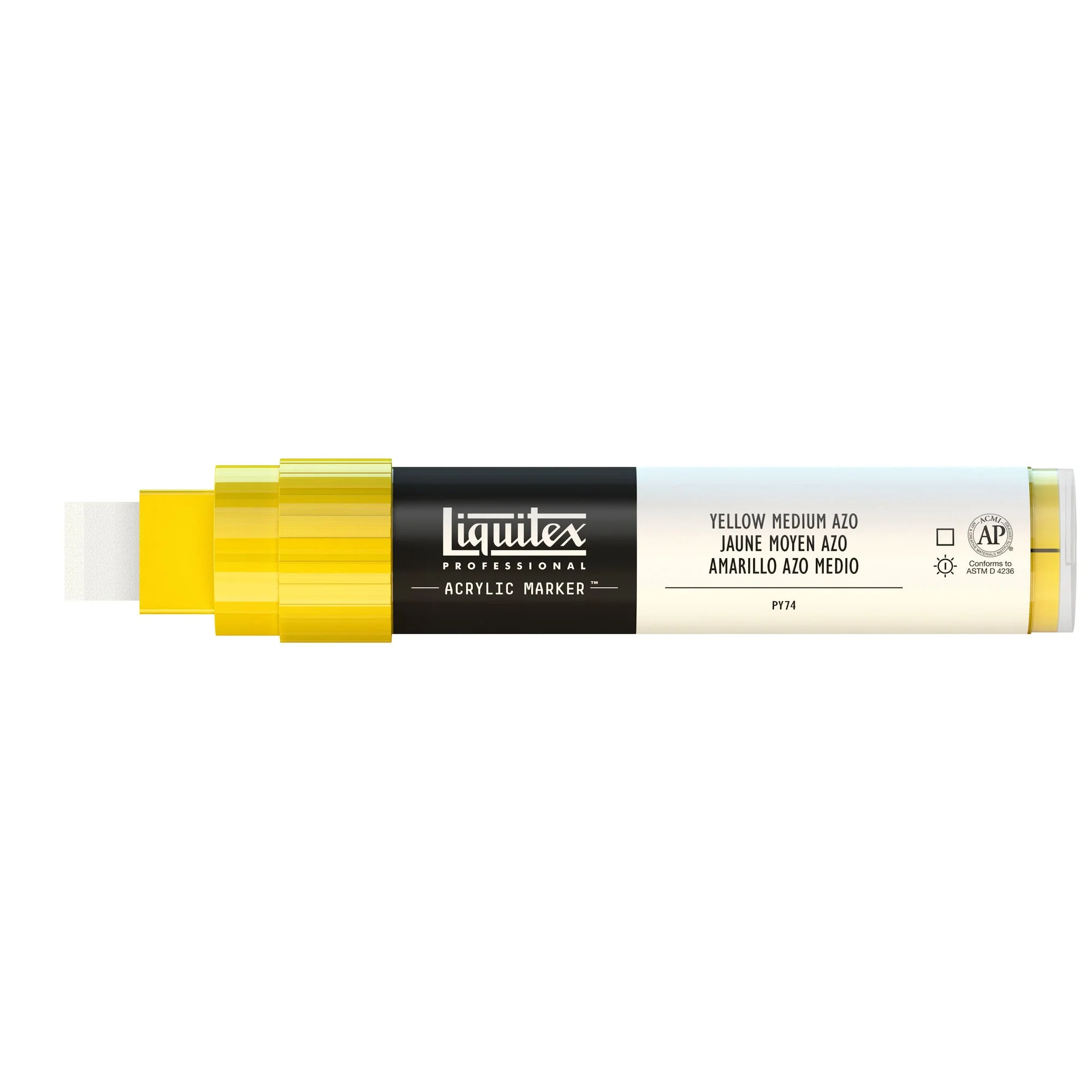 Professional Acrylic Marker - Yellow Medium Azo - Image 3