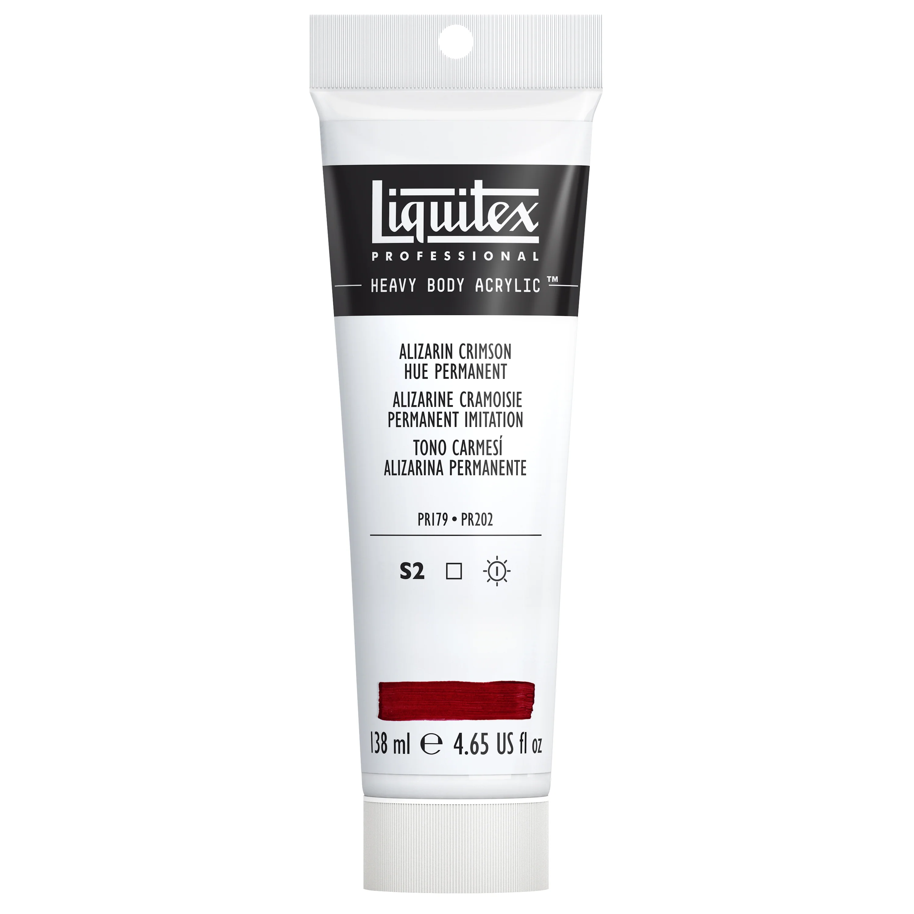 Professional Heavy Body Acrylic - Alizarin Crimson Hue Permanent - Image 3