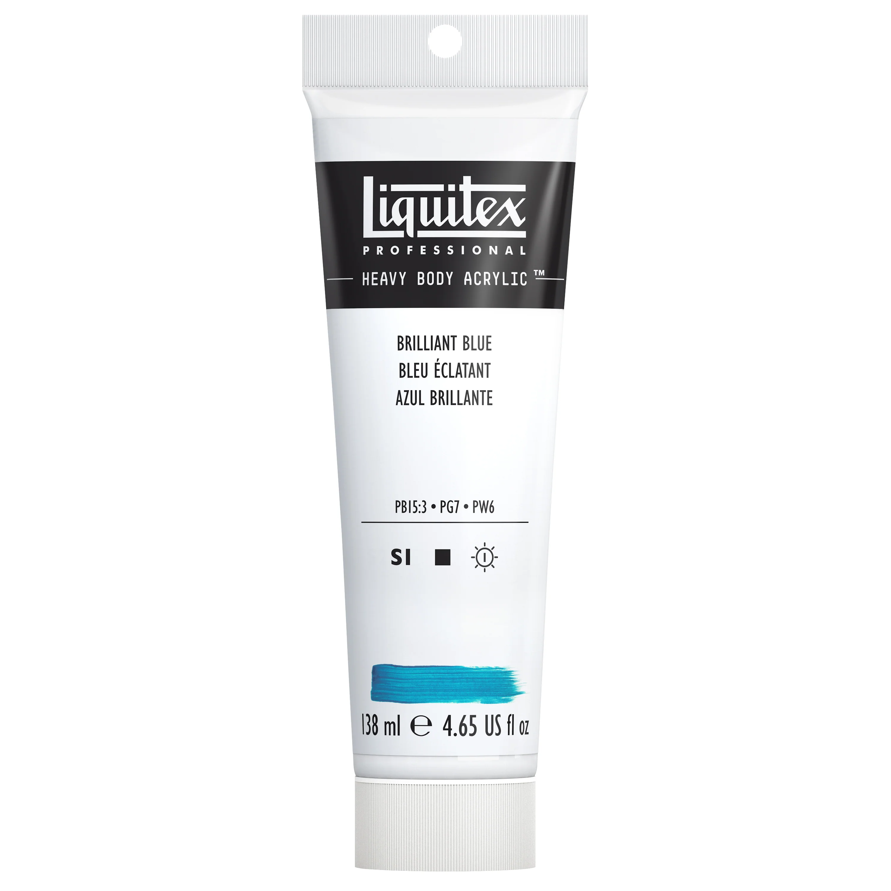 Professional Heavy Body Acrylic - Brilliant Blue - Image 3