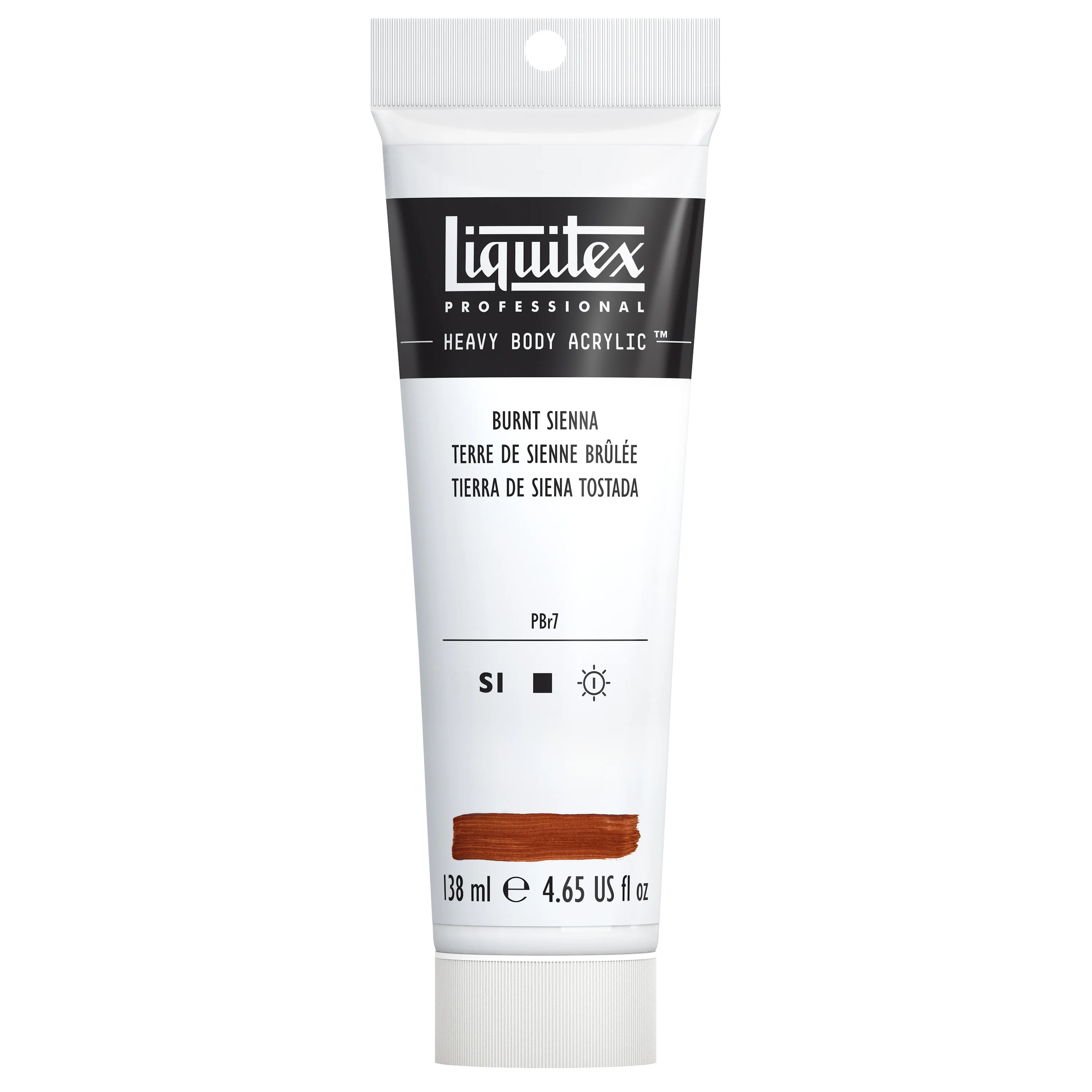 Professional Heavy Body Acrylic - Burnt Sienna - Image 3