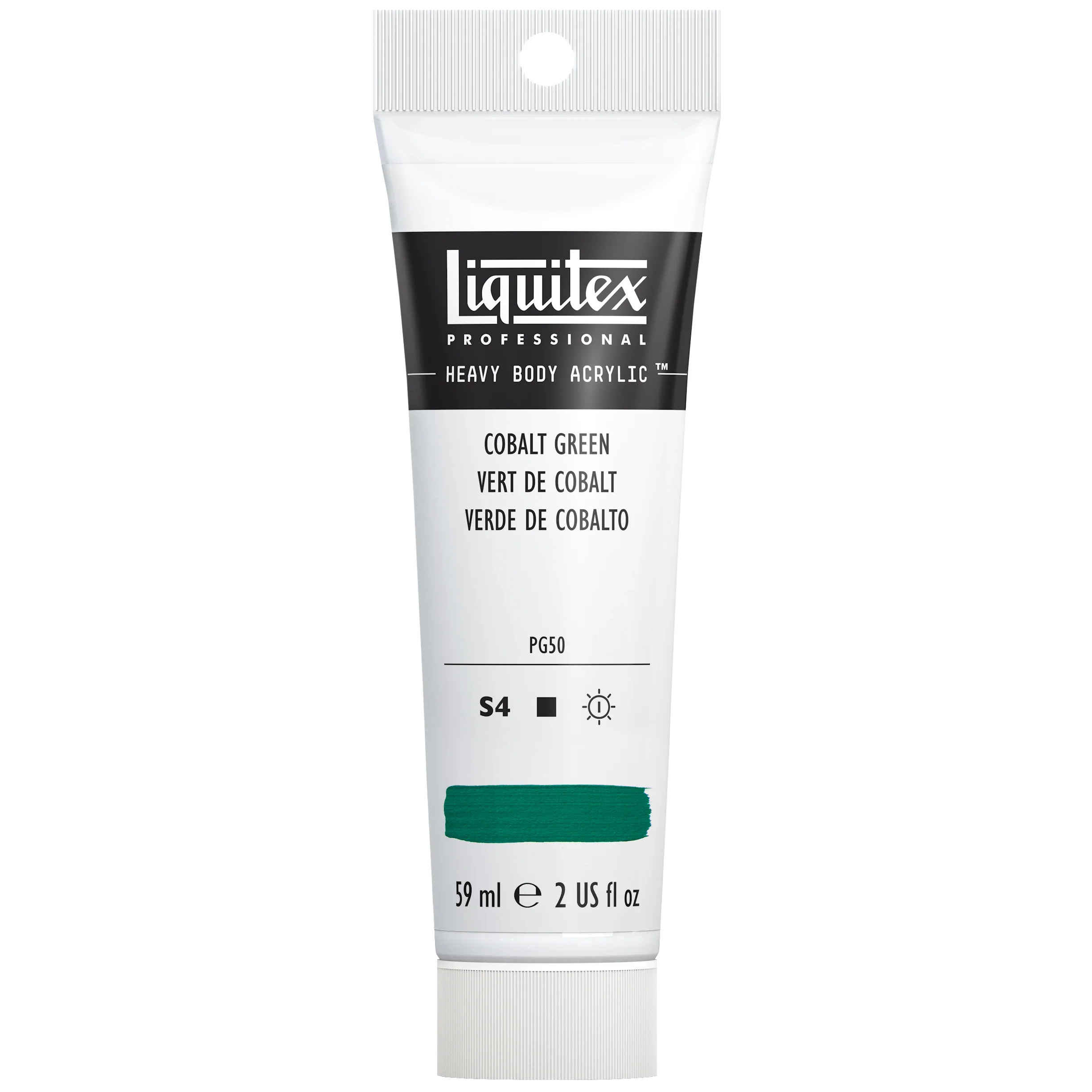 Professional Heavy Body Acrylic - Cobalt Green - Image 6