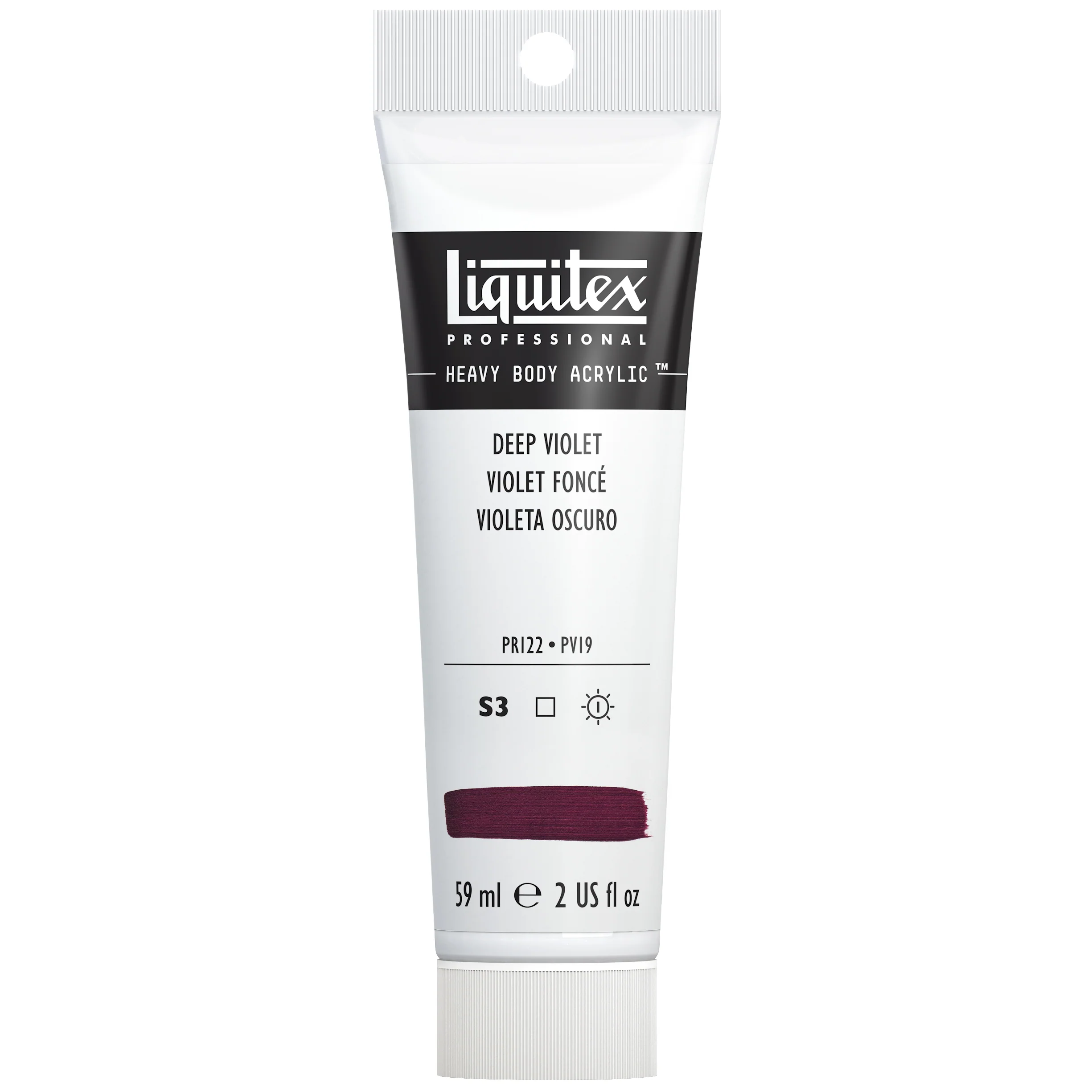 Professional Heavy Body Acrylic - Deep Violet - Image 2