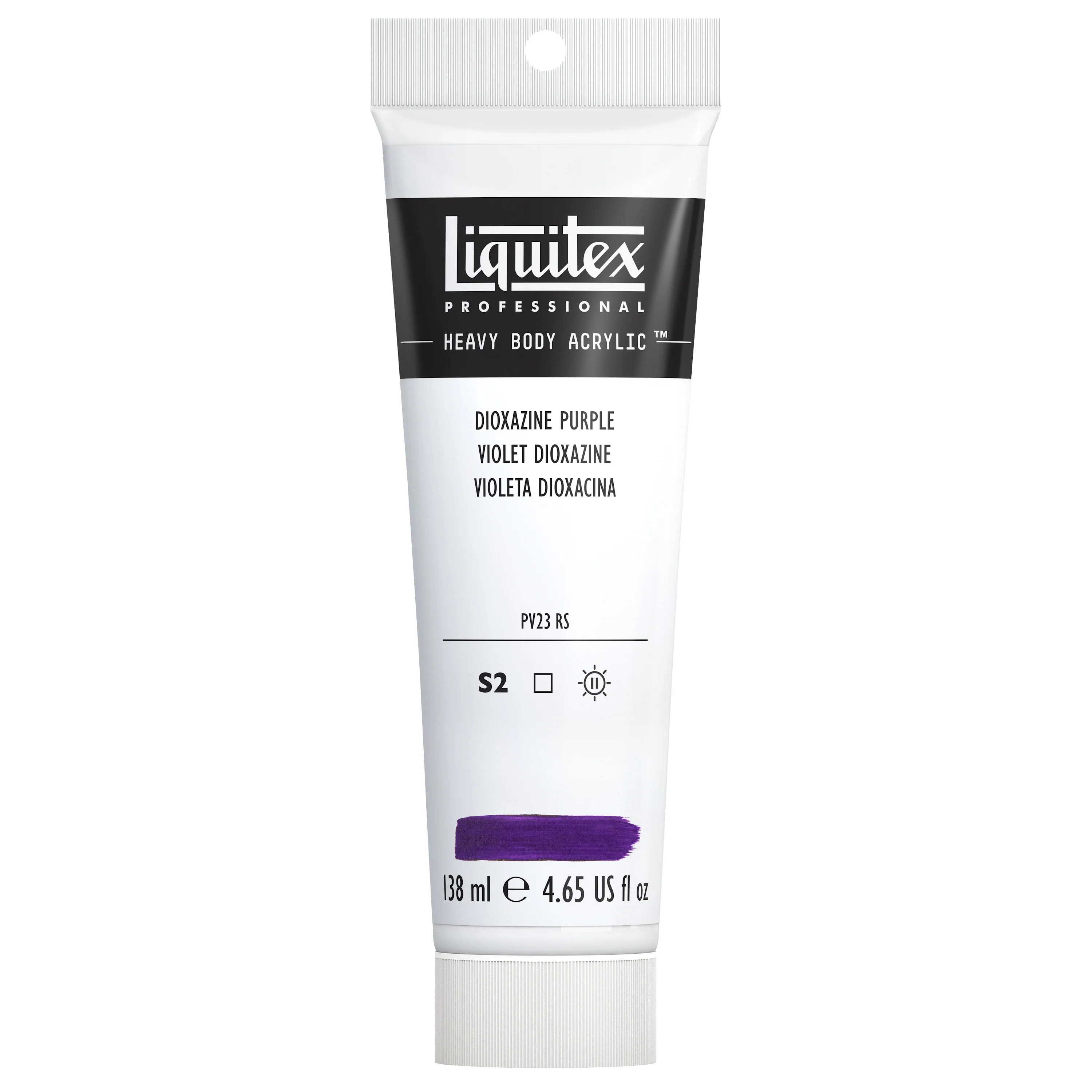 Professional Heavy Body Acrylic - Dioxazine Purple - Image 3