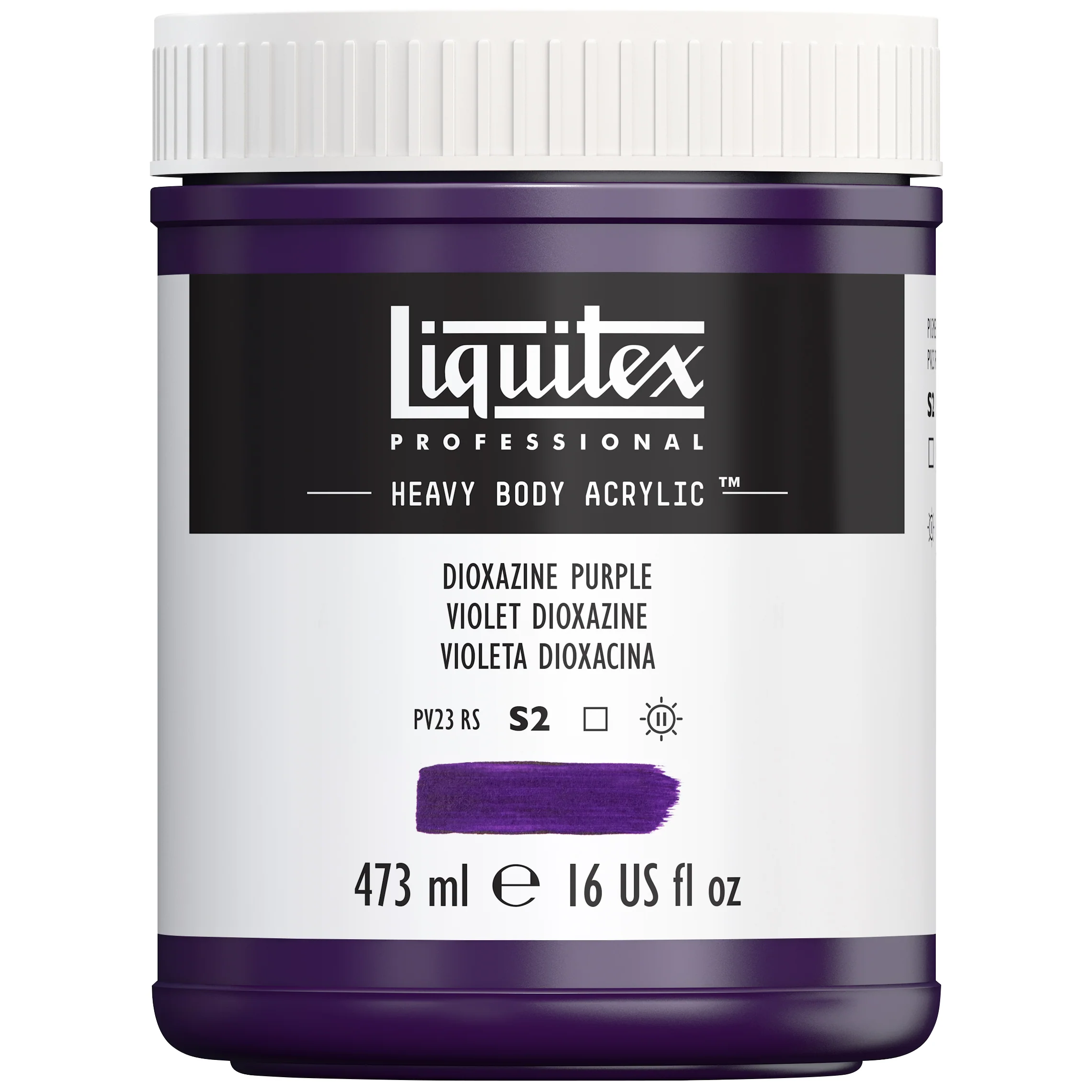 Professional Heavy Body Acrylic - Dioxazine Purple - Image 4
