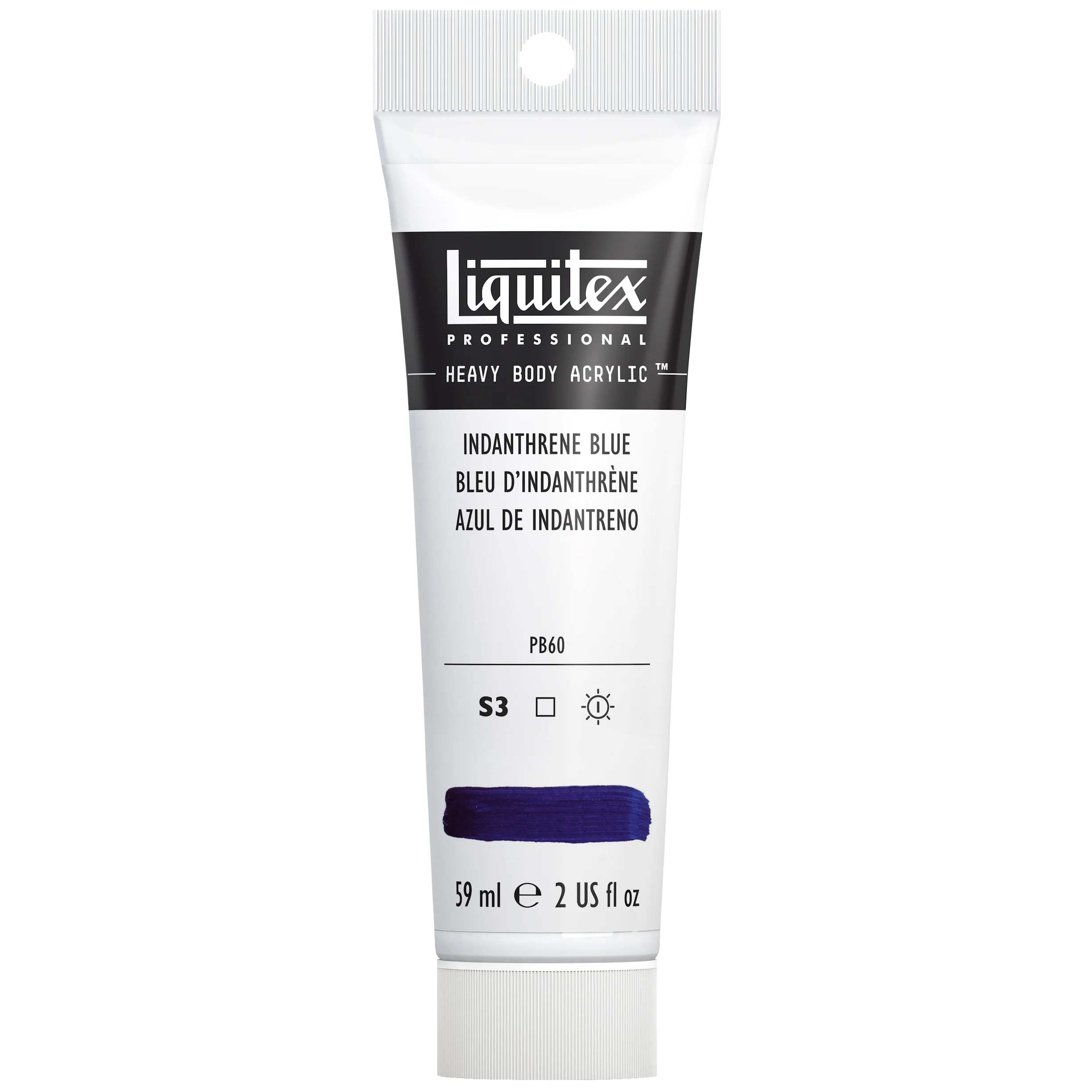 Professional Heavy Body Acrylic - Indantherene Blue - Image 2