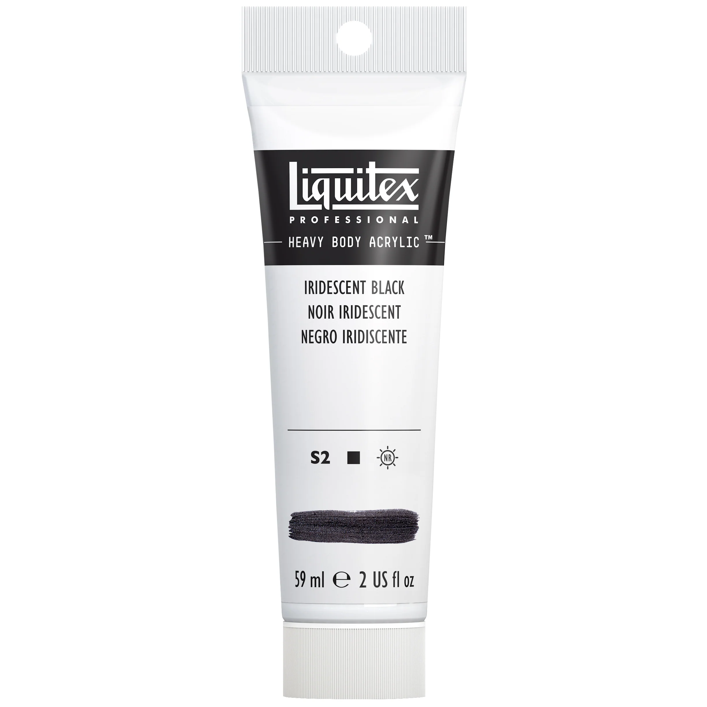 Professional Heavy Body Acrylic - Iridescent Black - Image 2