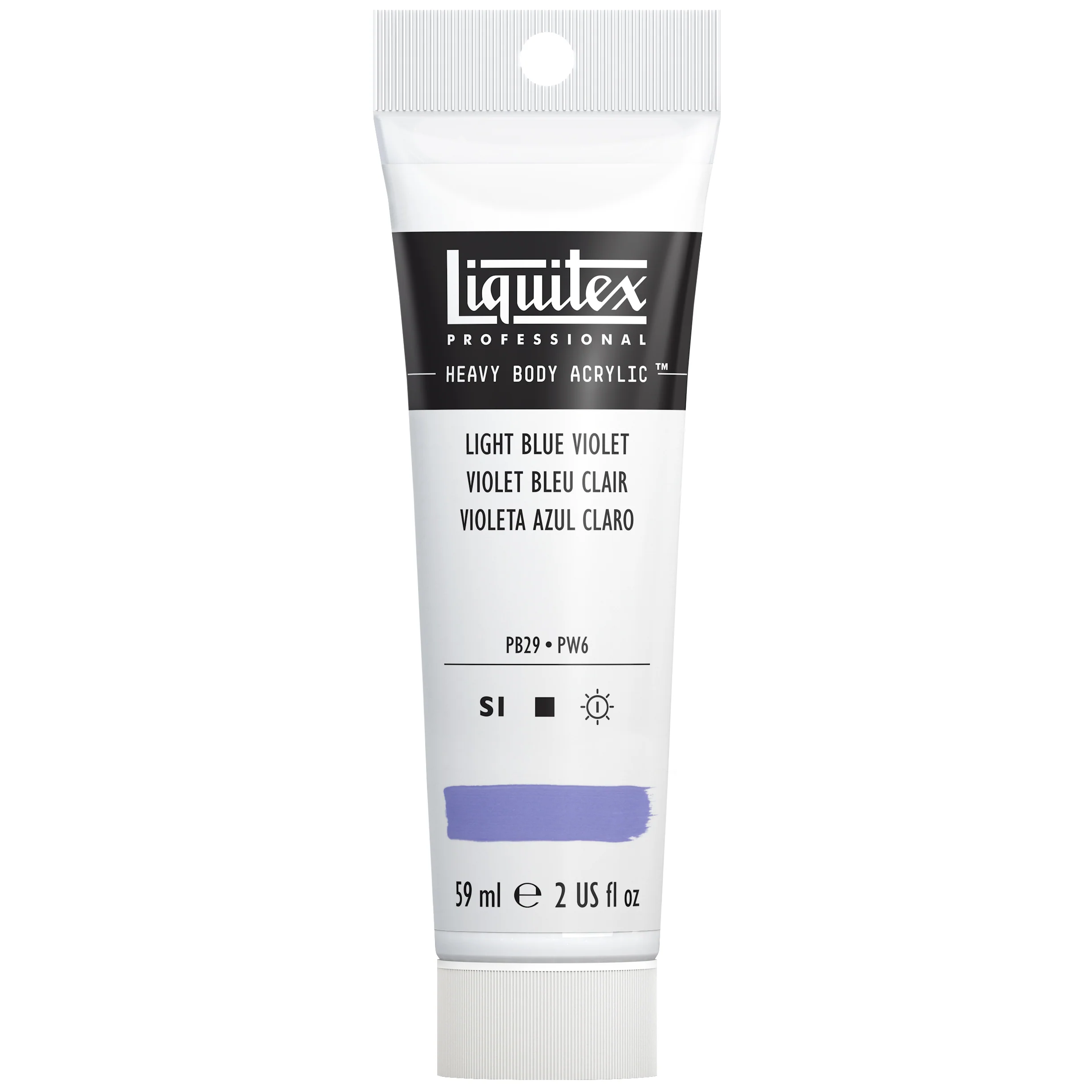 Professional Heavy Body Acrylic - Light Blue Violet - Image 2