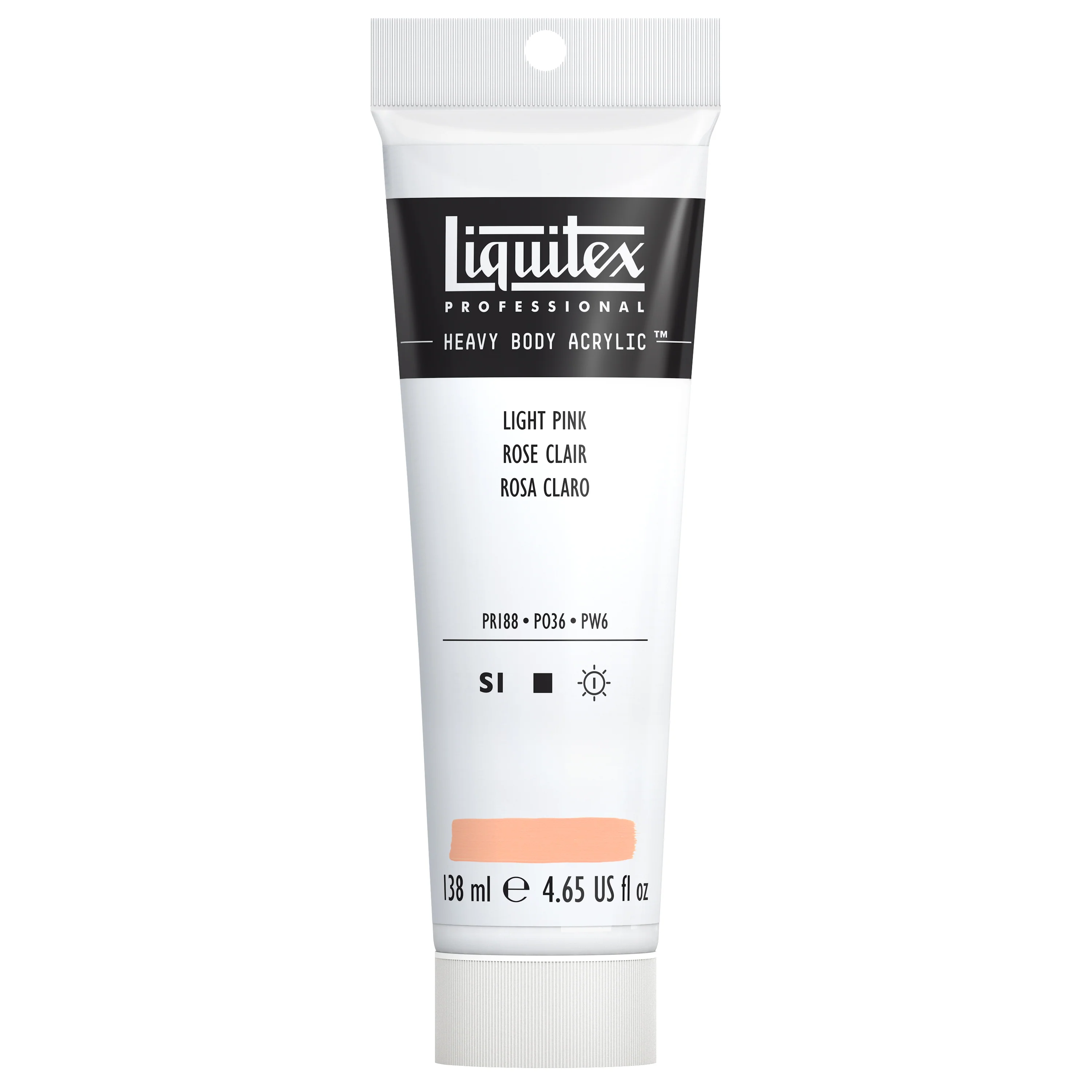 Professional Heavy Body Acrylic - Light Pink - Image 3