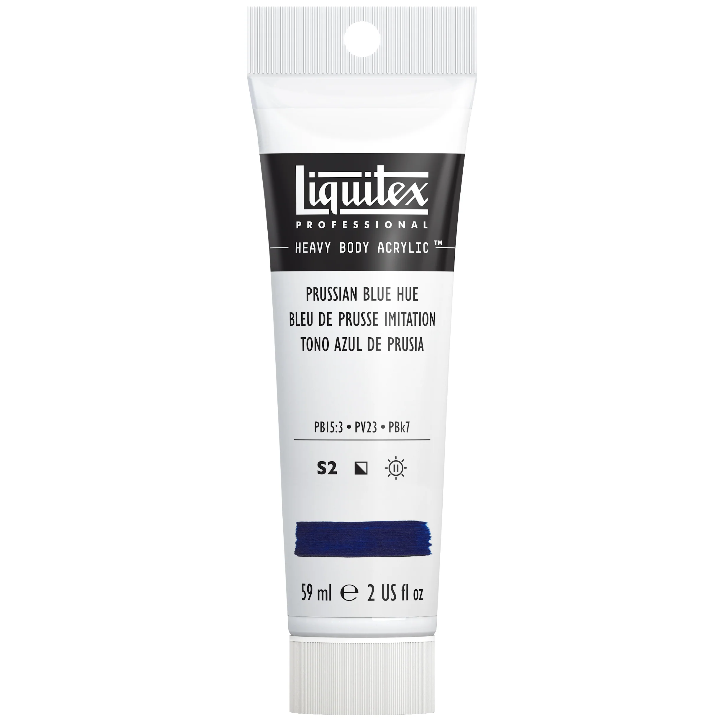 Professional Heavy Body Acrylic - Prussian Blue Hue - Image 2