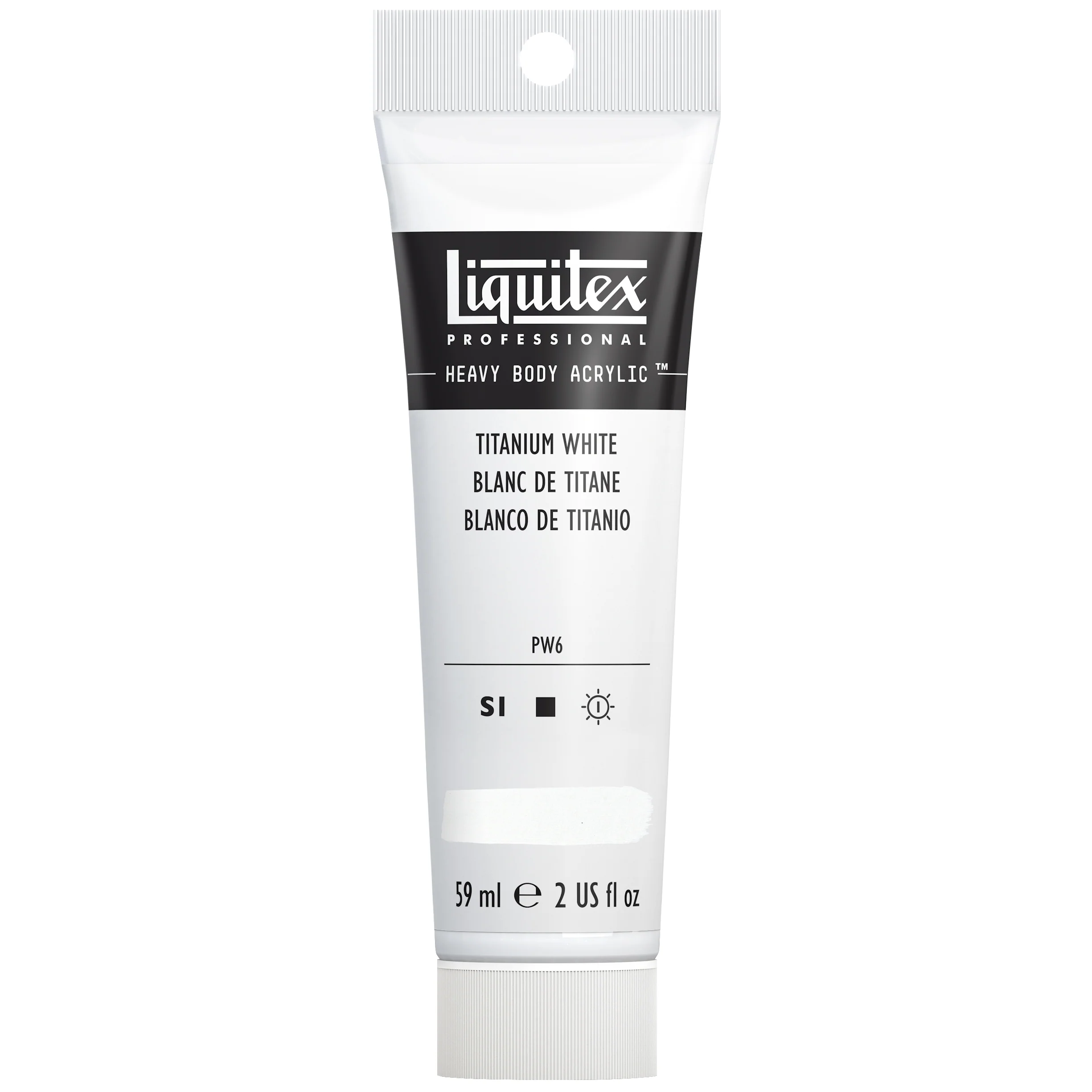 Professional Heavy Body Acrylic - Titanium White - Image 2
