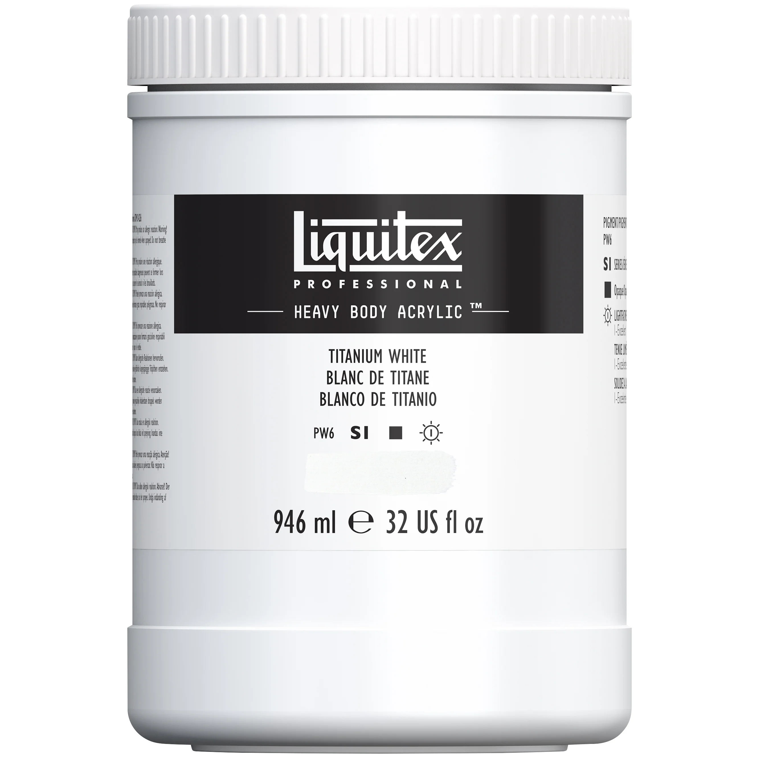 Professional Heavy Body Acrylic - Titanium White - Image 5